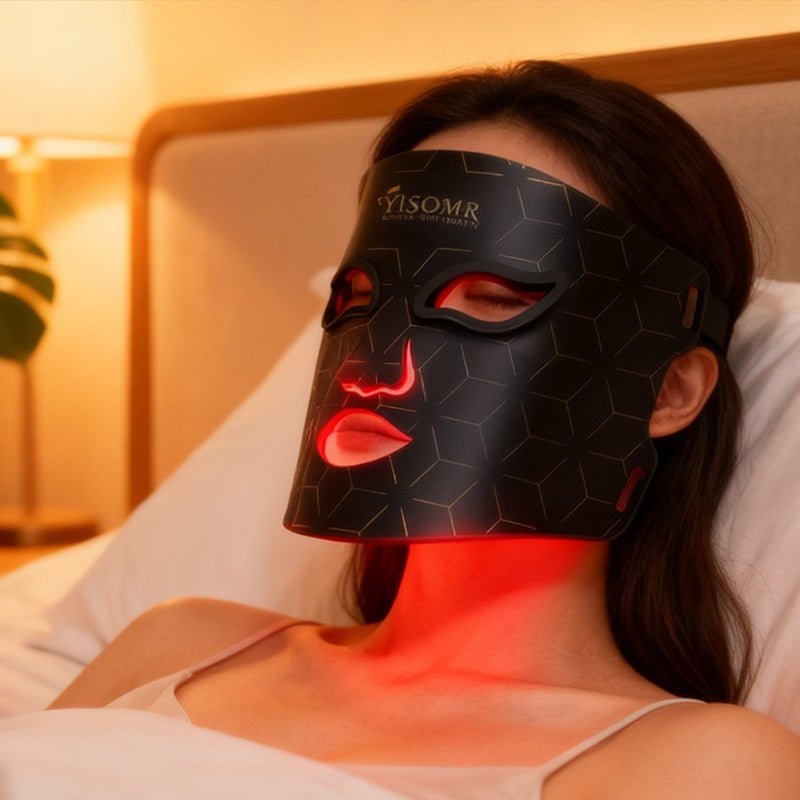 LED Red And Blue Light Therapy Mask
